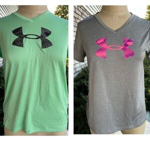 Under Armour athletic tops - Youth Large (YLG)
